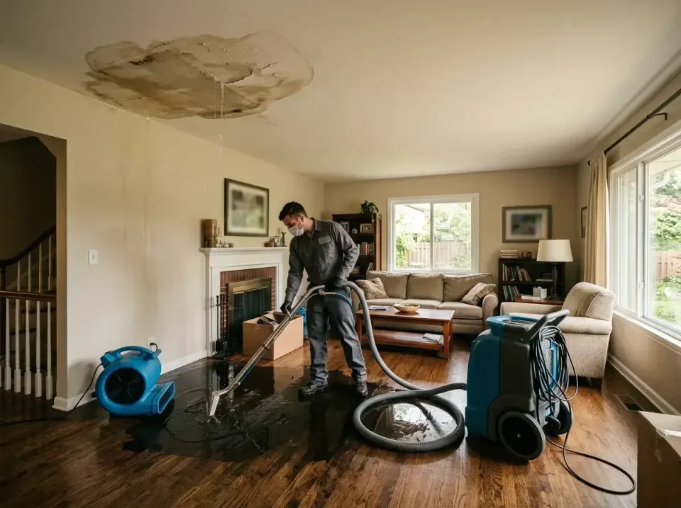 attic-pipe-burst-ceiling-drip-008 — frequently asked questions, Water Damage Restoration & Carpet Care in Jessup, PA